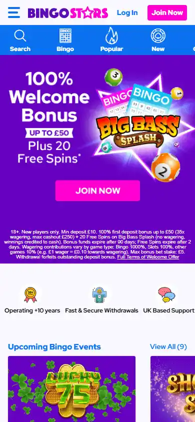 Bingo Stars Casino screenshot 4