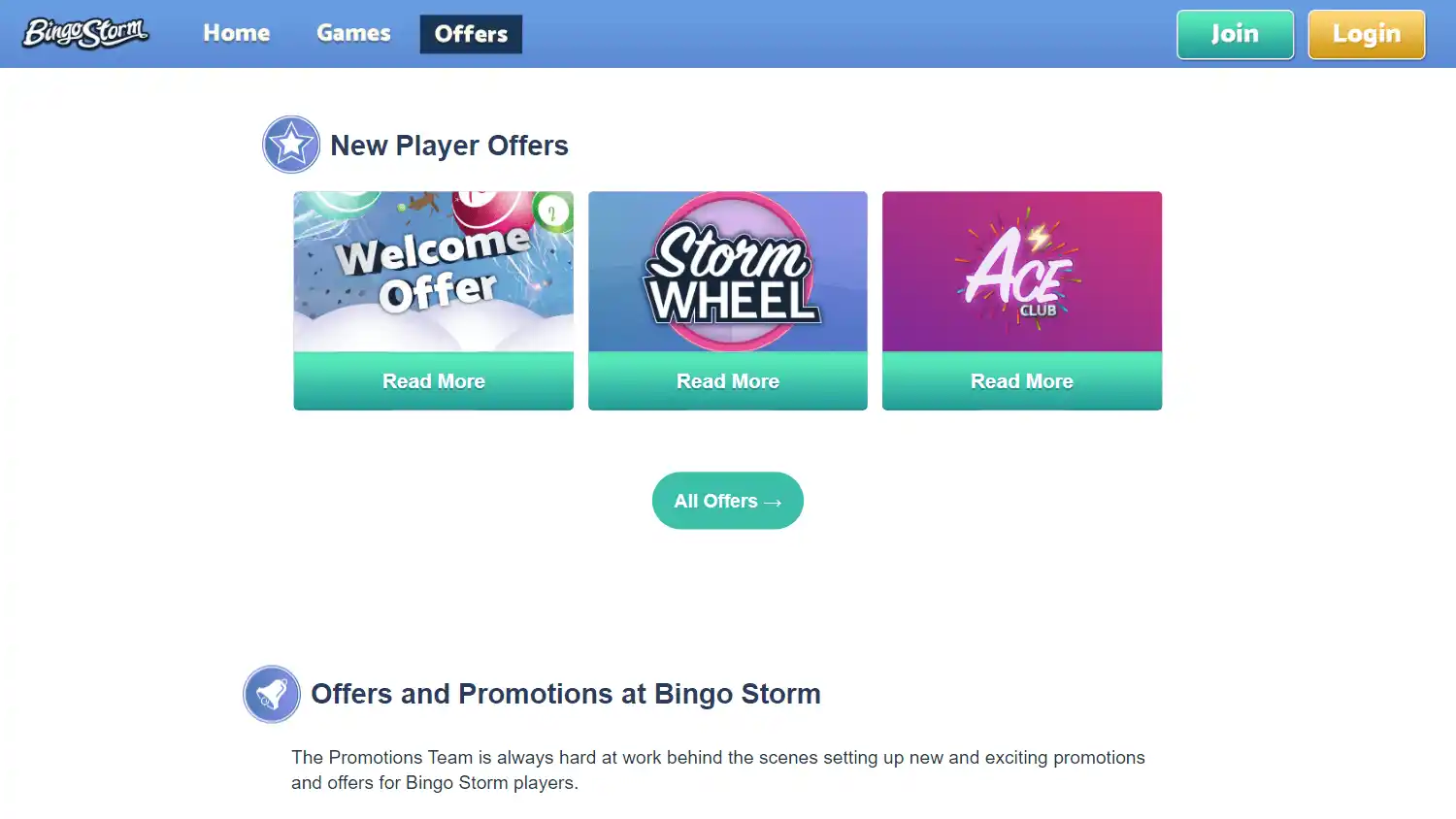 Bingo Storm Casino screenshot 3