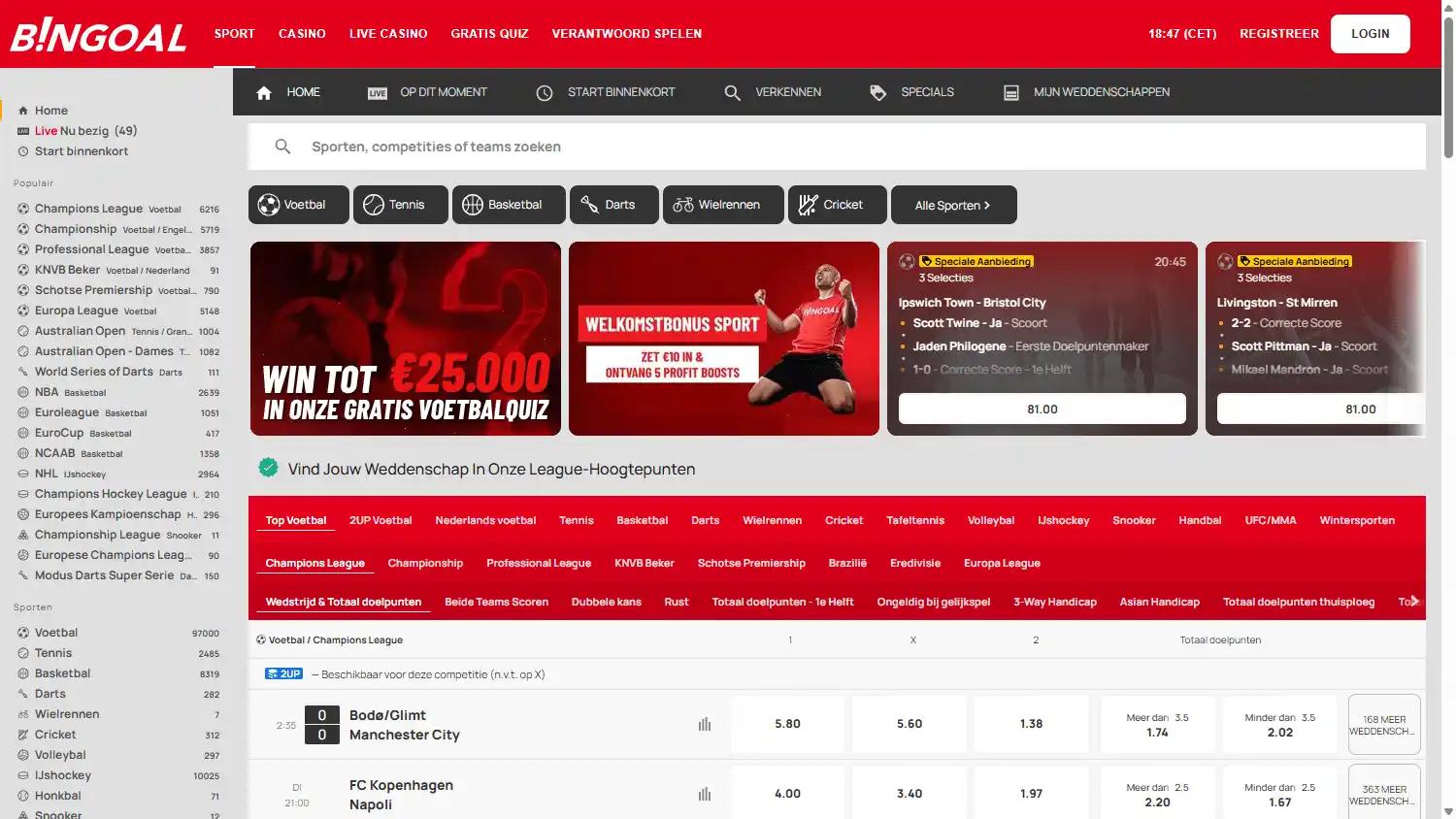 Bingoal Casino screenshot 1