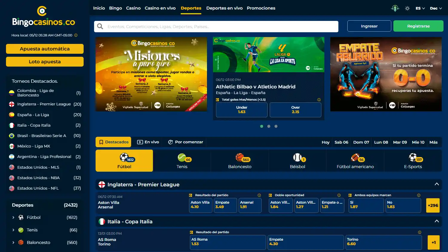 BINGOCASINOS.CO screenshot 1