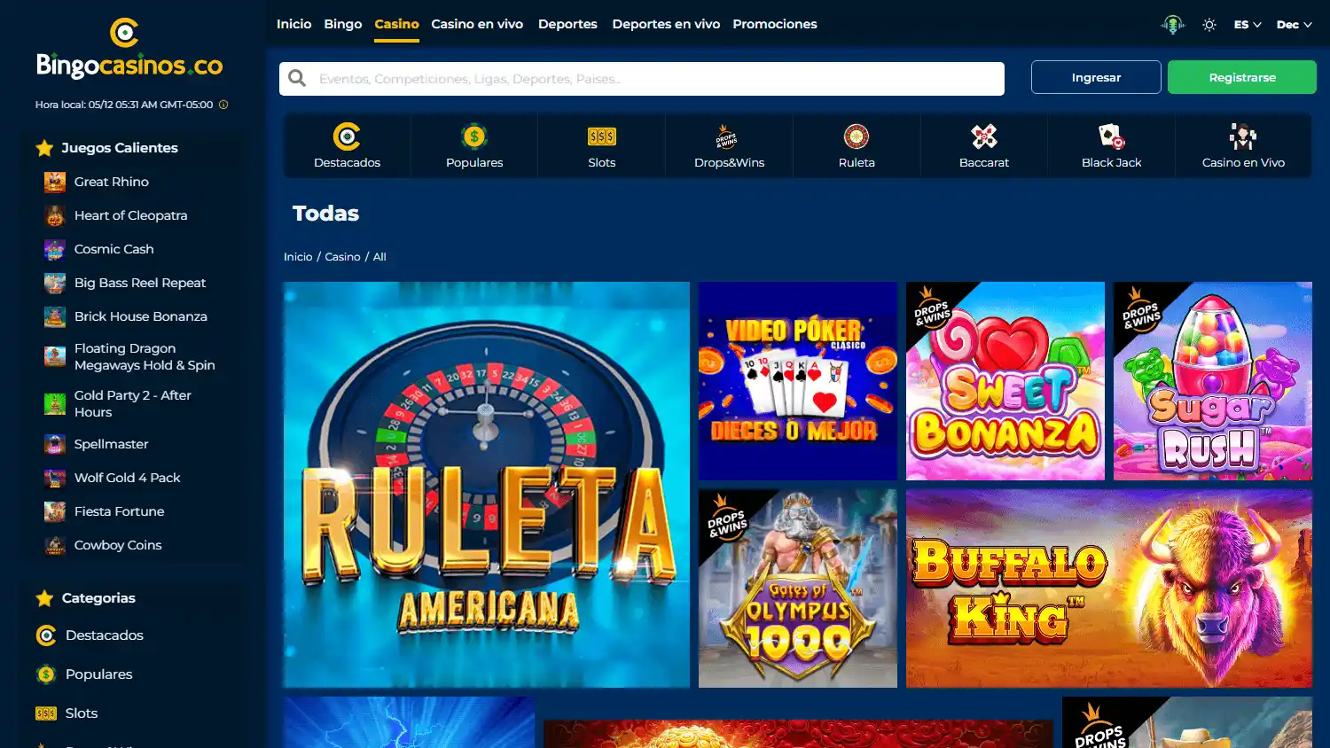 BINGOCASINOS.CO screenshot 2