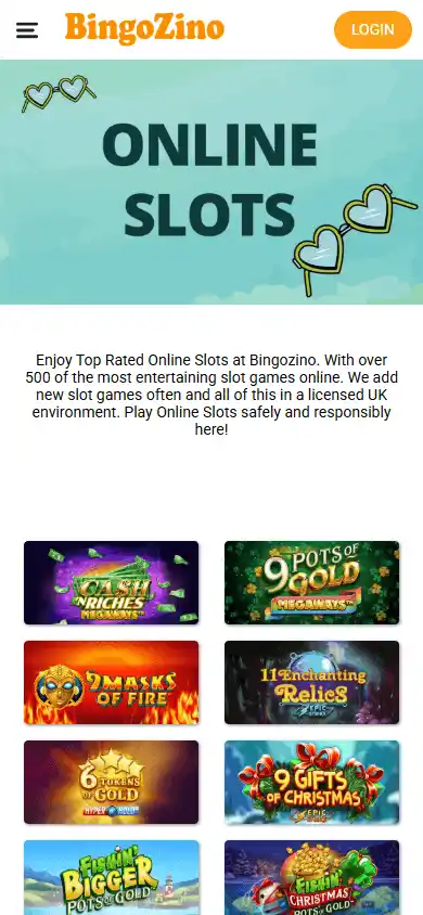 BingoZino Casino screenshot 4