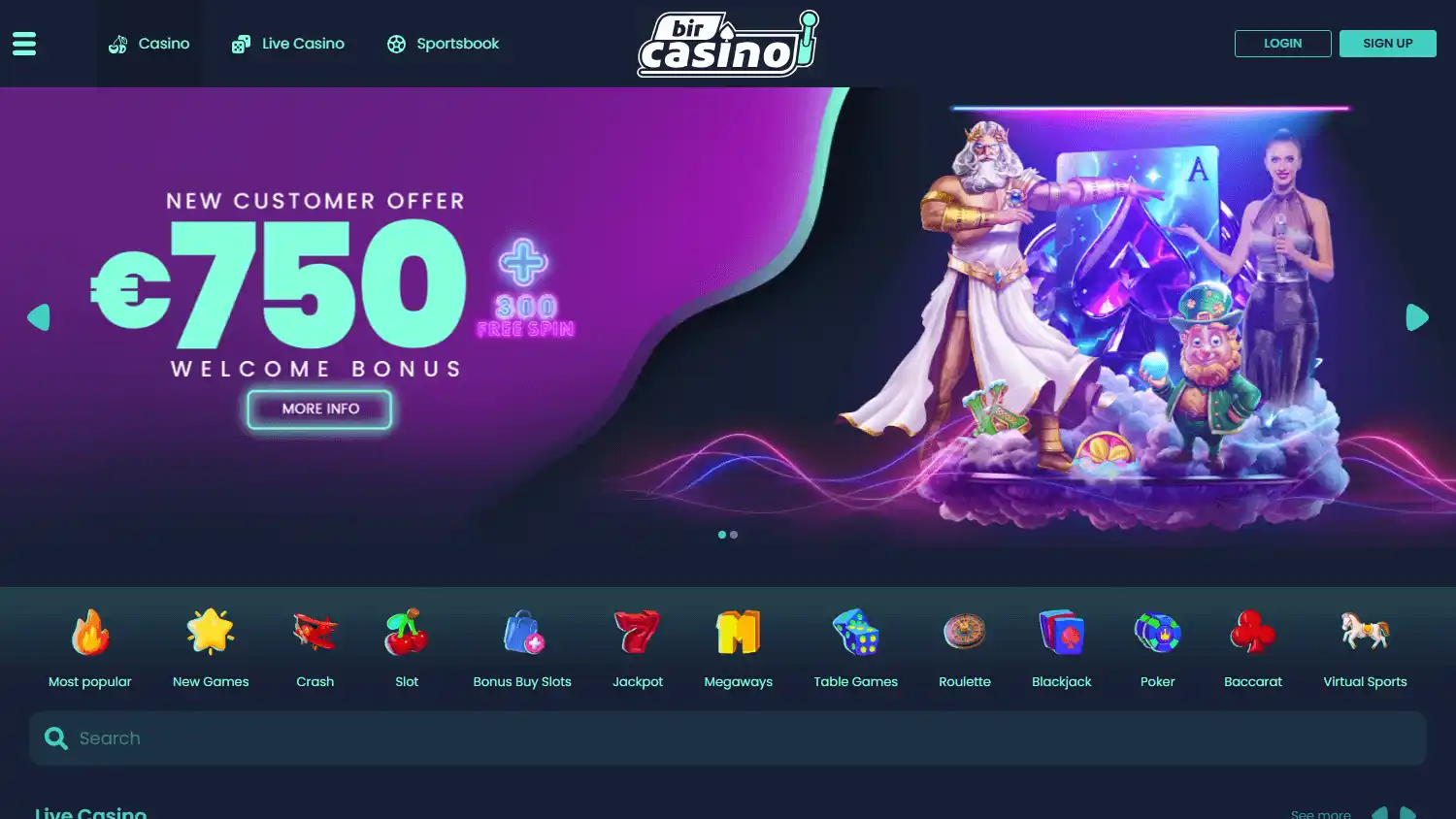 BirCasino screenshot 2