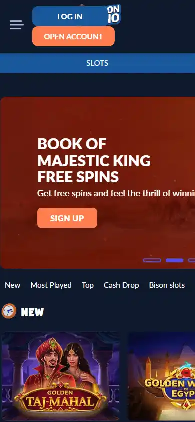 Bison Casino screenshot 3