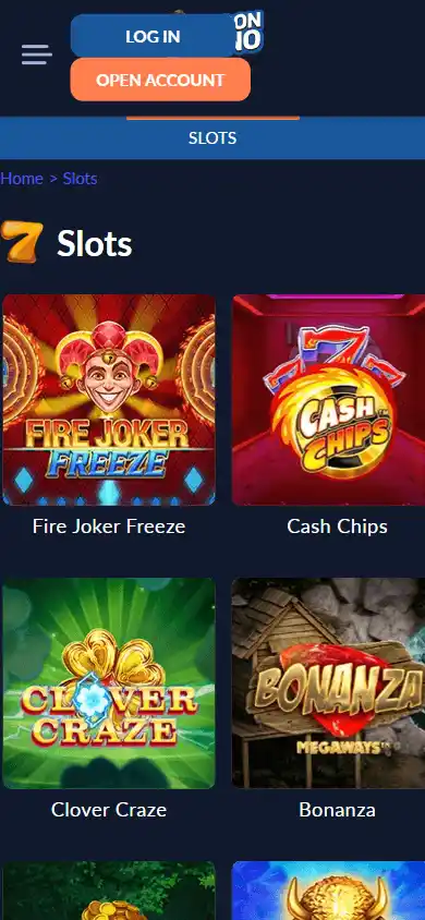 Bison Casino screenshot 4