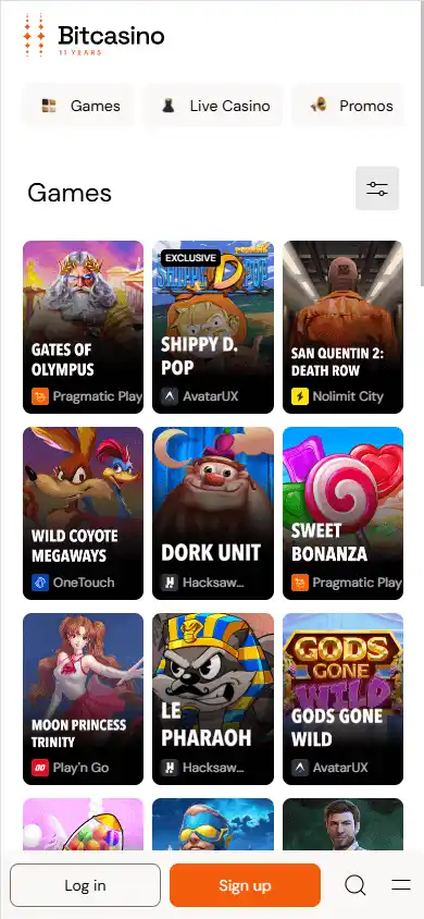 Bitcasino.io screenshot 5