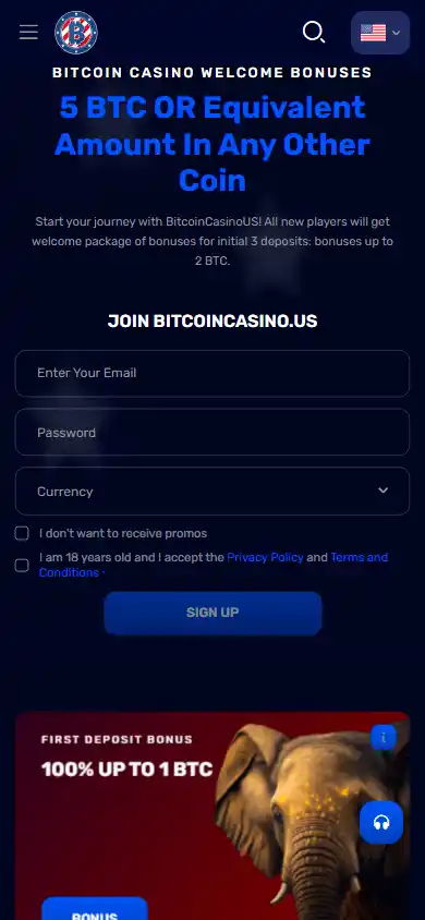 Bitcoincasino.us screenshot 5