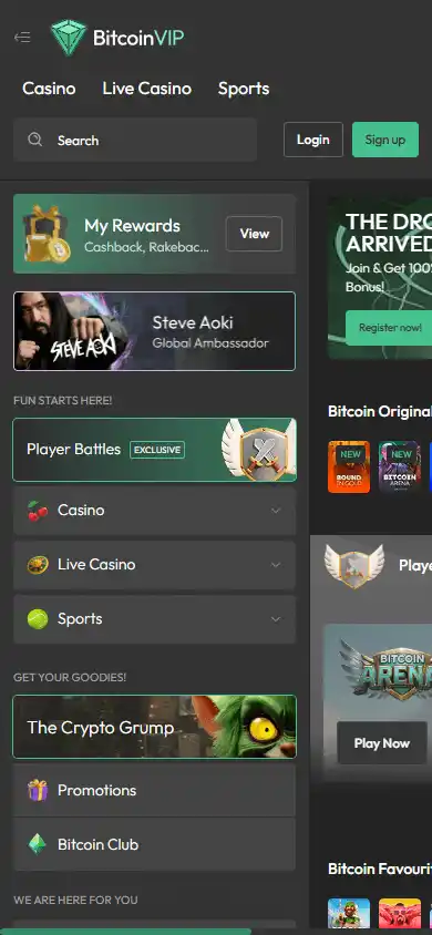 Bitcoincasino.vip screenshot 4