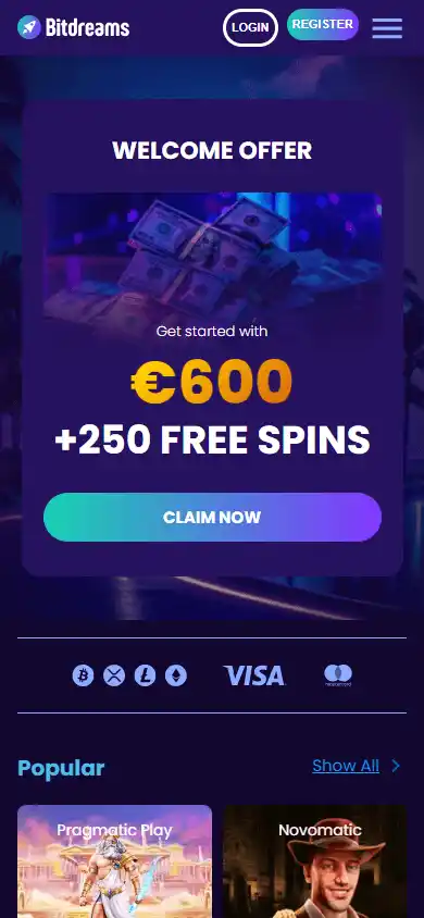 Bitdreams Casino screenshot 3