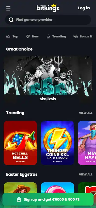 BitKingz Casino screenshot 5