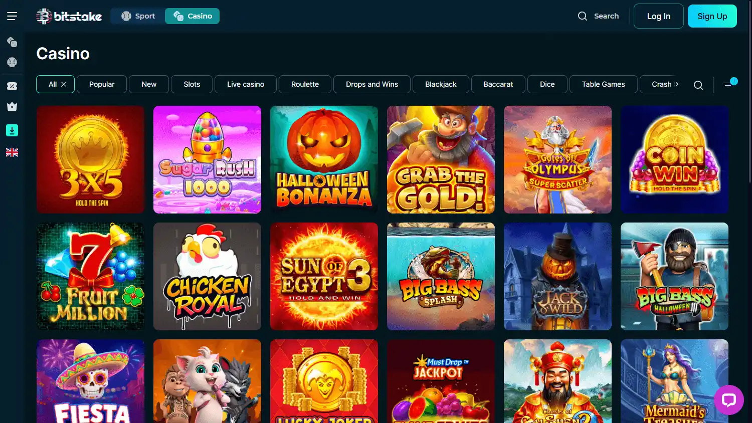 BitStake Casino screenshot 2