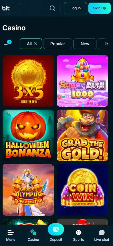 BitStake Casino screenshot 5