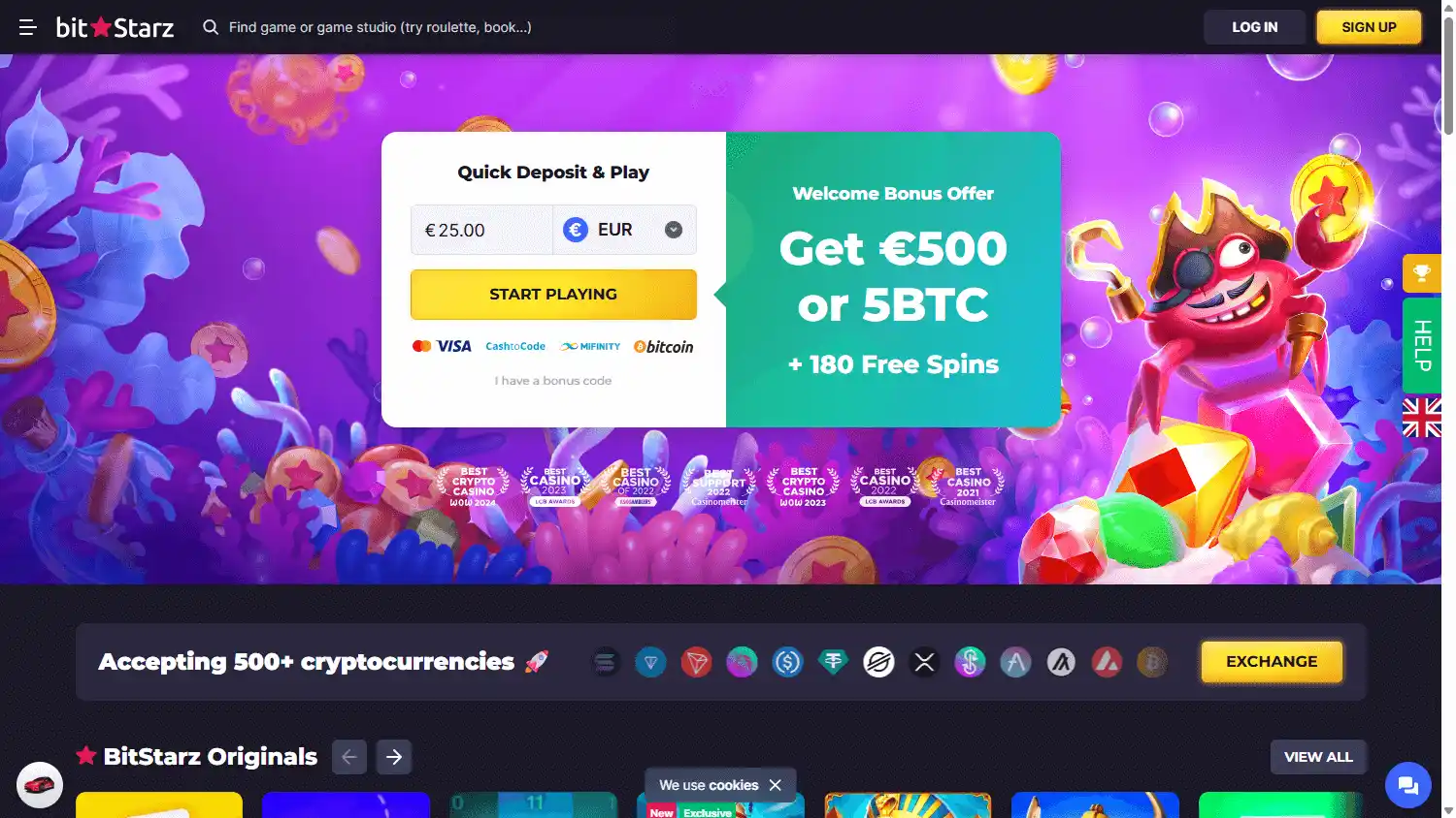 BitStarz Casino screenshot 1