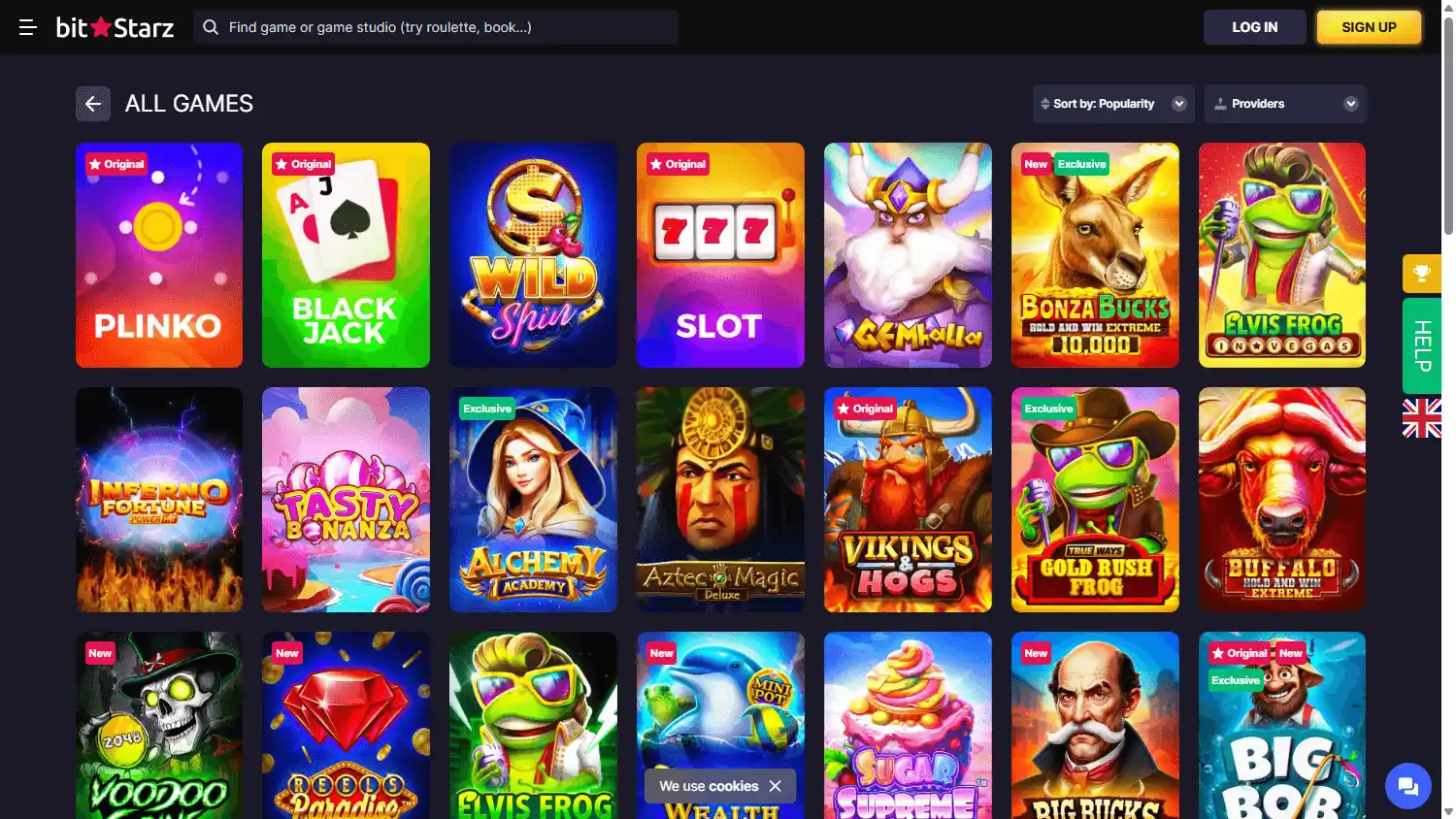 BitStarz Casino screenshot 2