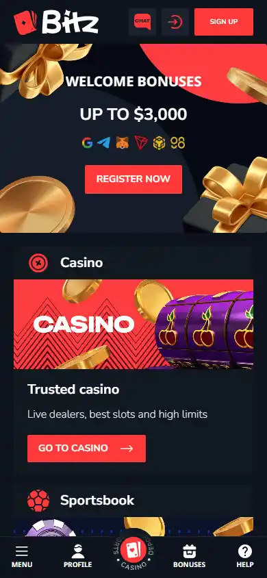 Bitz Casino screenshot 4