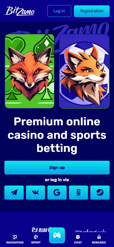 Bitzamo Casino screenshot 4
