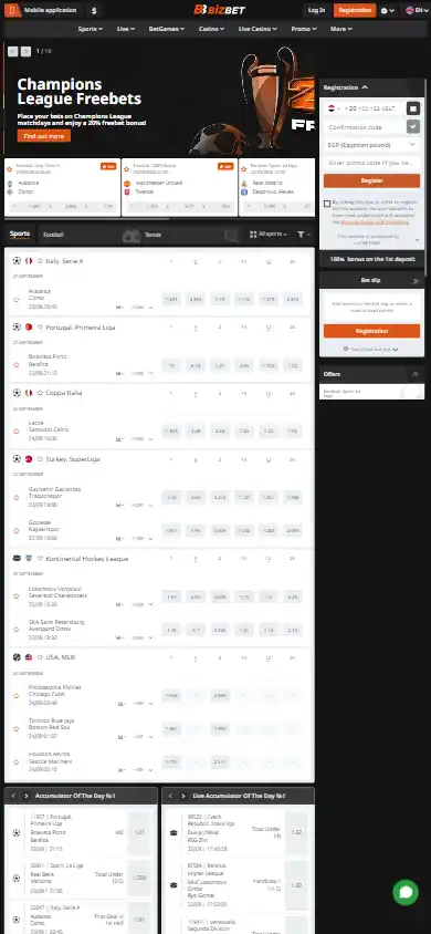 BizBet Casino screenshot 4