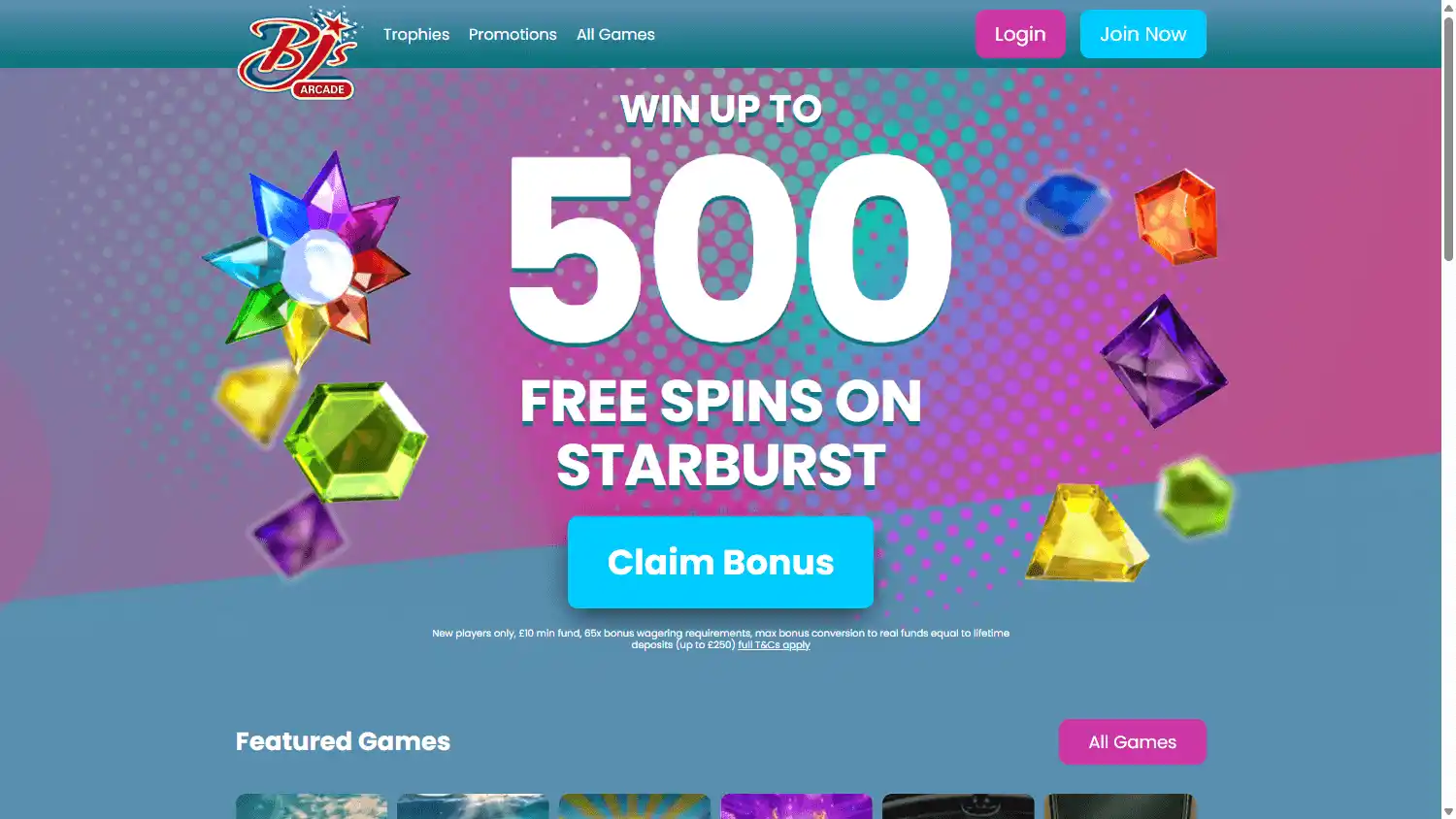 BJs Arcade Casino screenshot 1
