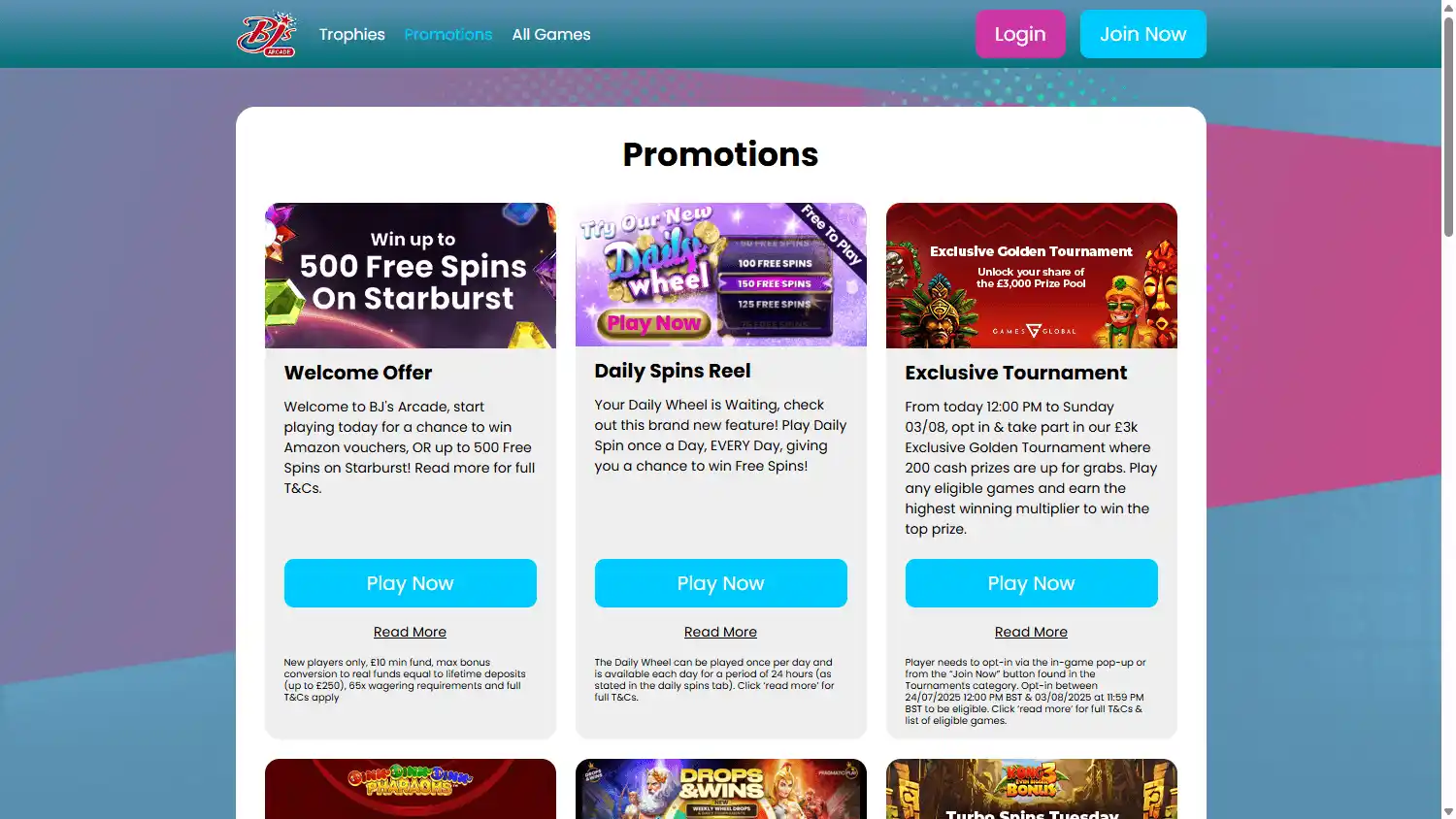 BJs Arcade Casino screenshot 3