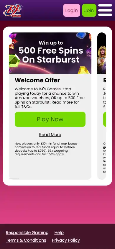 Bjs Games Casino screenshot 6