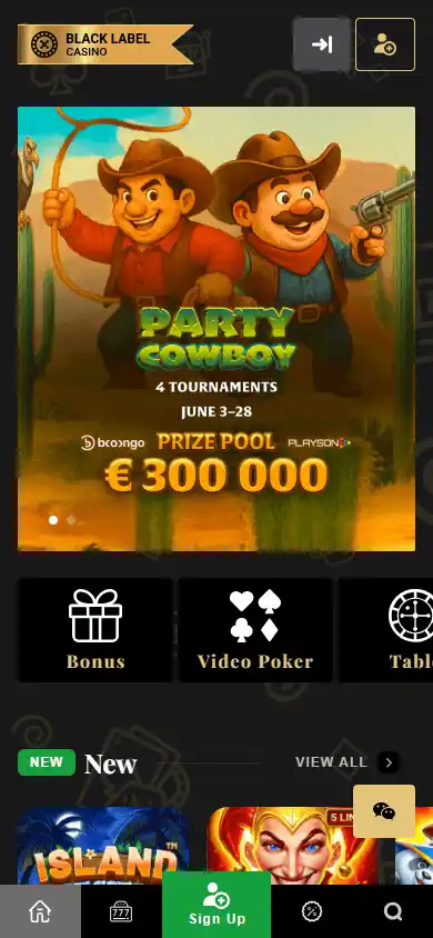 Black Label Casino screenshot 4