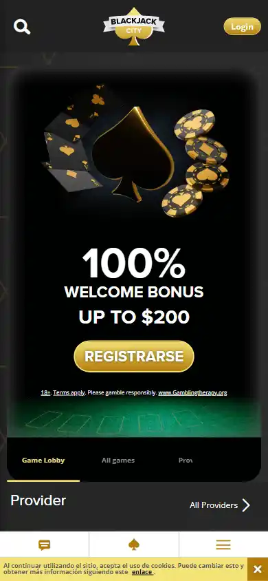 Blackjack City Casino screenshot 3