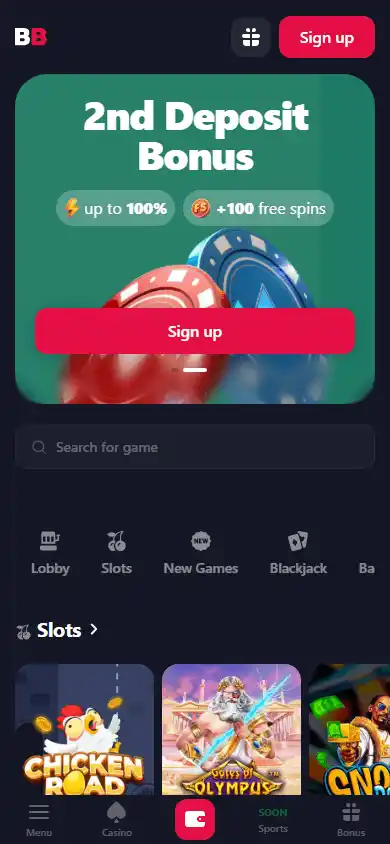 Blast Bet Casino screenshot 4