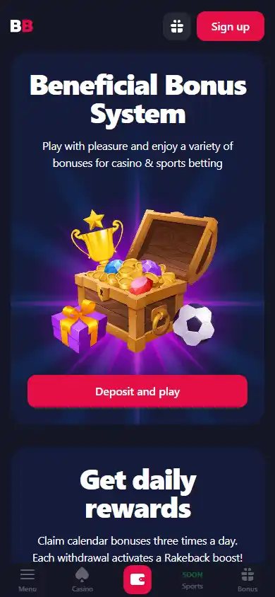Blast Bet Casino screenshot 6