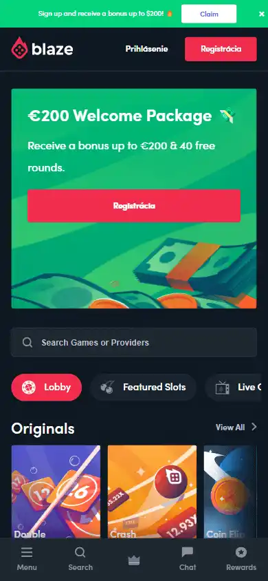 Blaze Casino screenshot 4