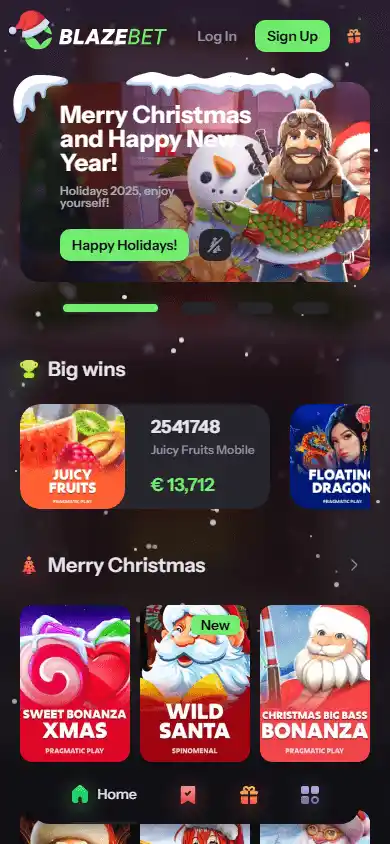 BlazeBet Casino screenshot 4