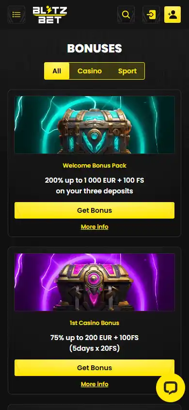 Blitz-bet Casino screenshot 6