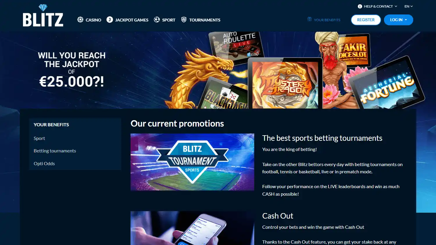 Blitz Casino screenshot 2
