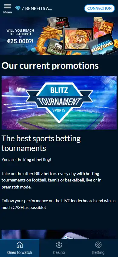 Blitz Casino screenshot 5