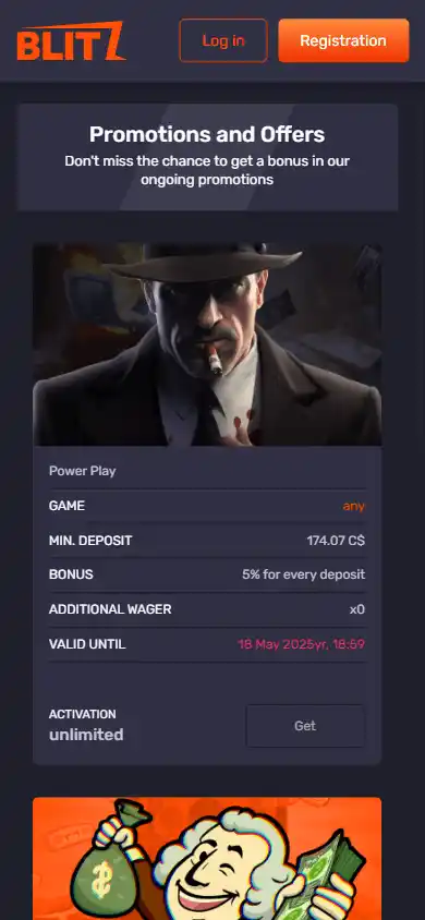 Blitz.red Casino screenshot 6