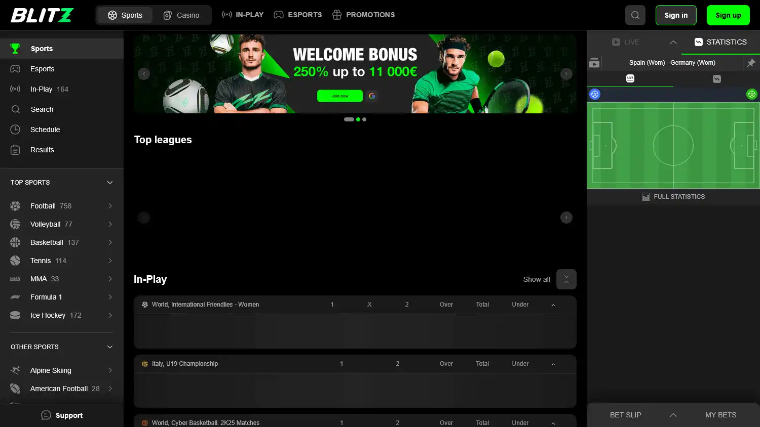 Blitzgo.Bet Casino screenshot 1
