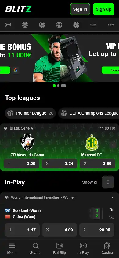 Blitzgo.Bet Casino screenshot 4