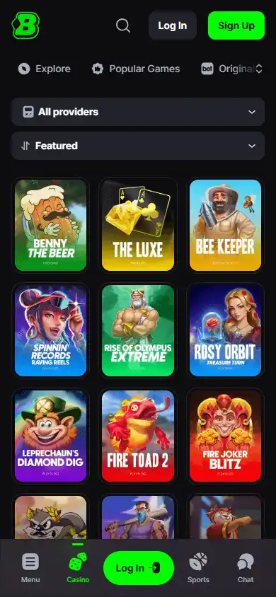 Blockbet Casino screenshot 5