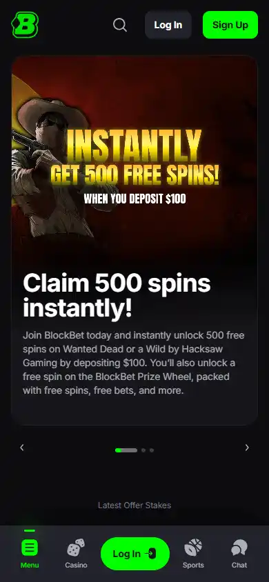 Blockbet Casino screenshot 6