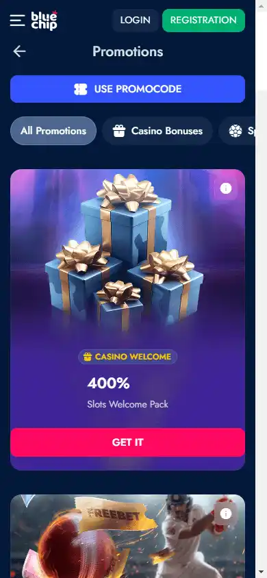 BlueChip Casino screenshot 6