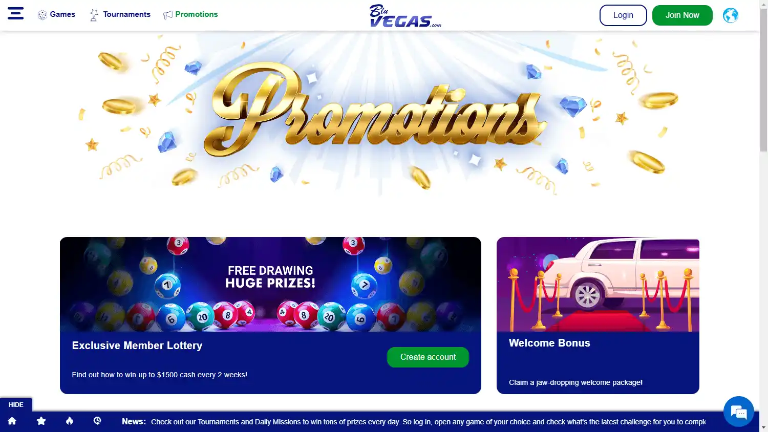 BluVegas Casino screenshot 3