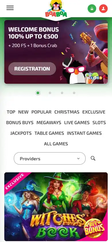 BoaBoa Casino screenshot 3