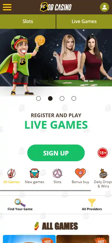 Bob Casino screenshot 5