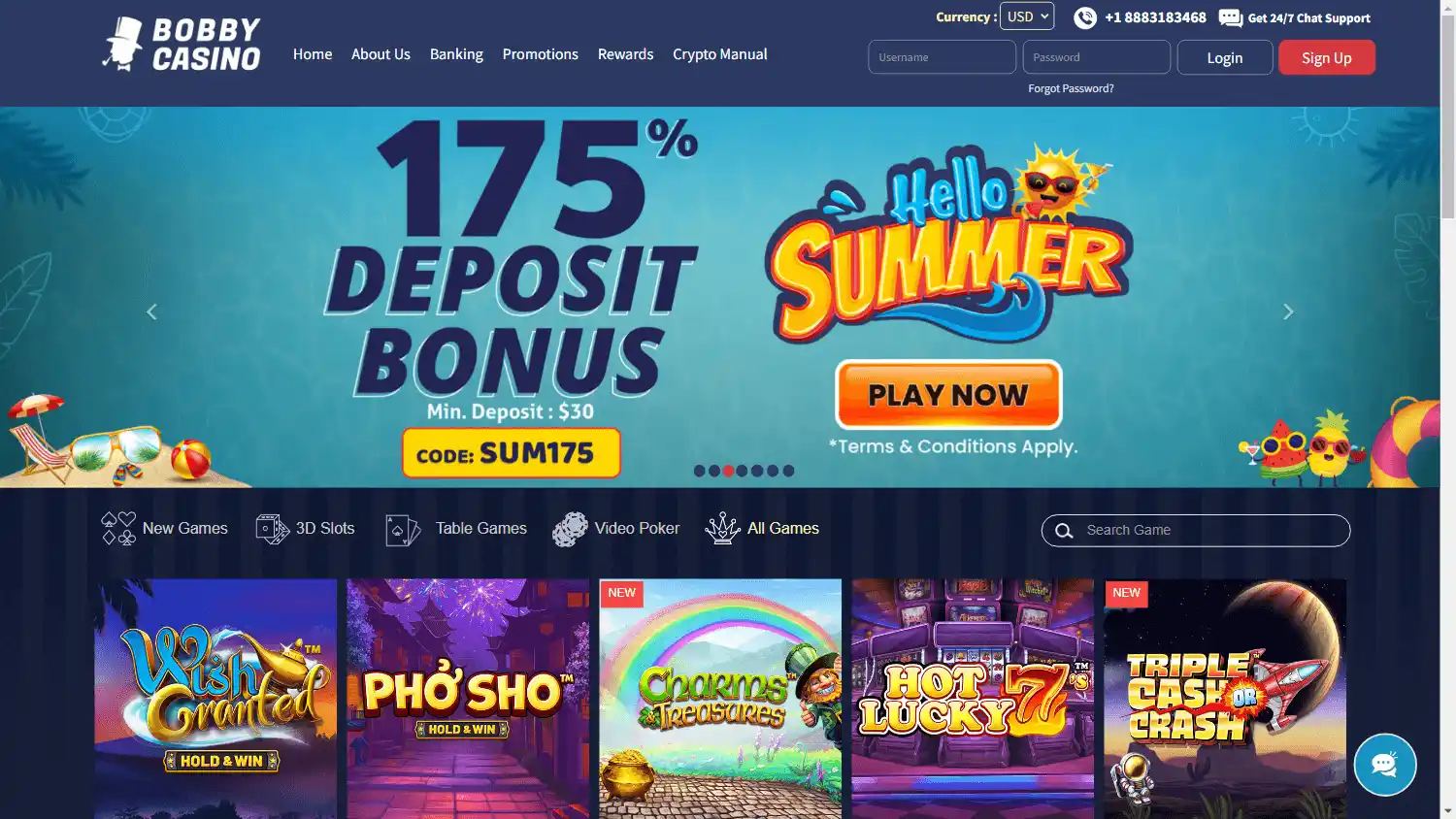 Bobby Casino screenshot 1