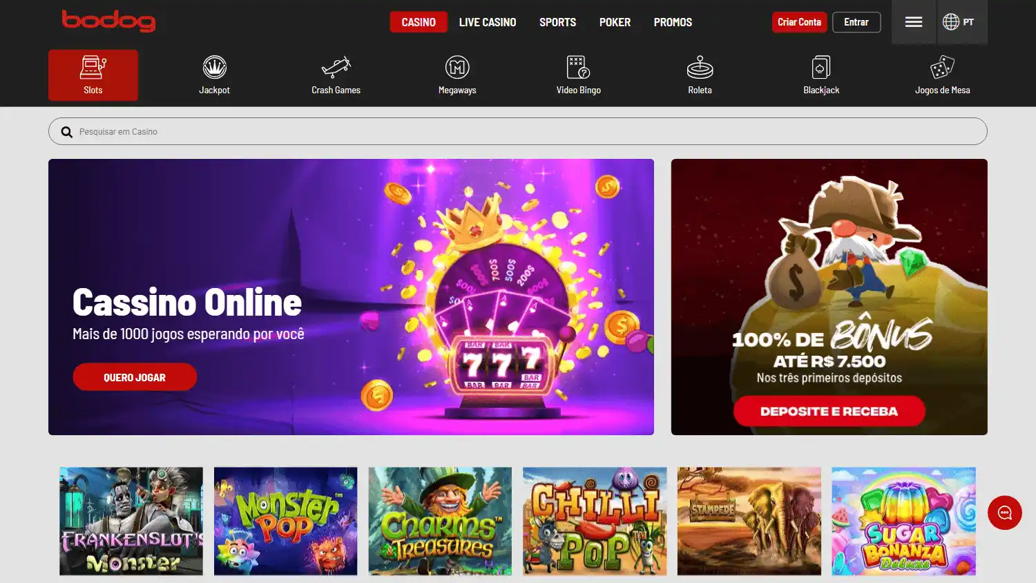 Bodog Casino screenshot 2