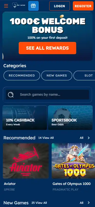 Bof Casino screenshot 4