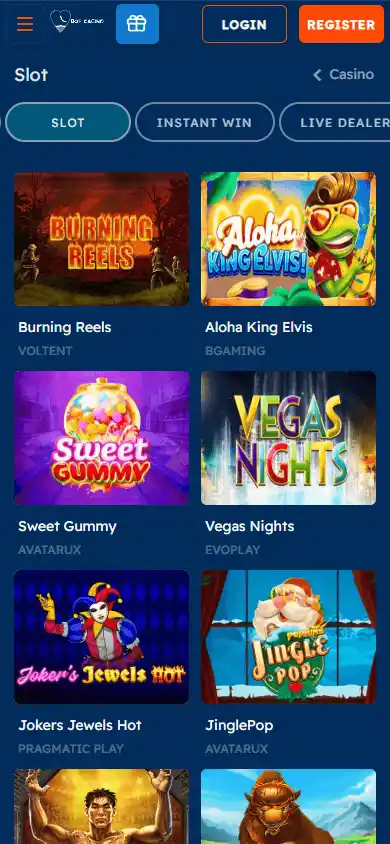 Bof Casino screenshot 5
