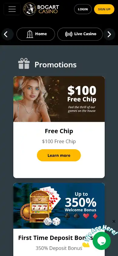 Bogart Casino screenshot 6