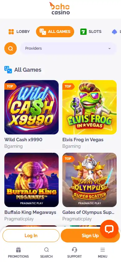 BOHO Casino screenshot 5