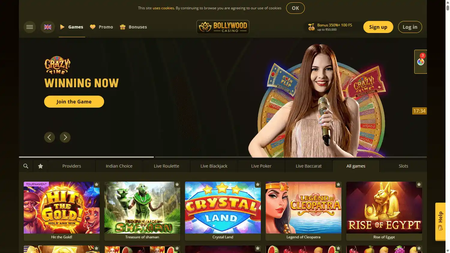 Bollywood Casino screenshot 2