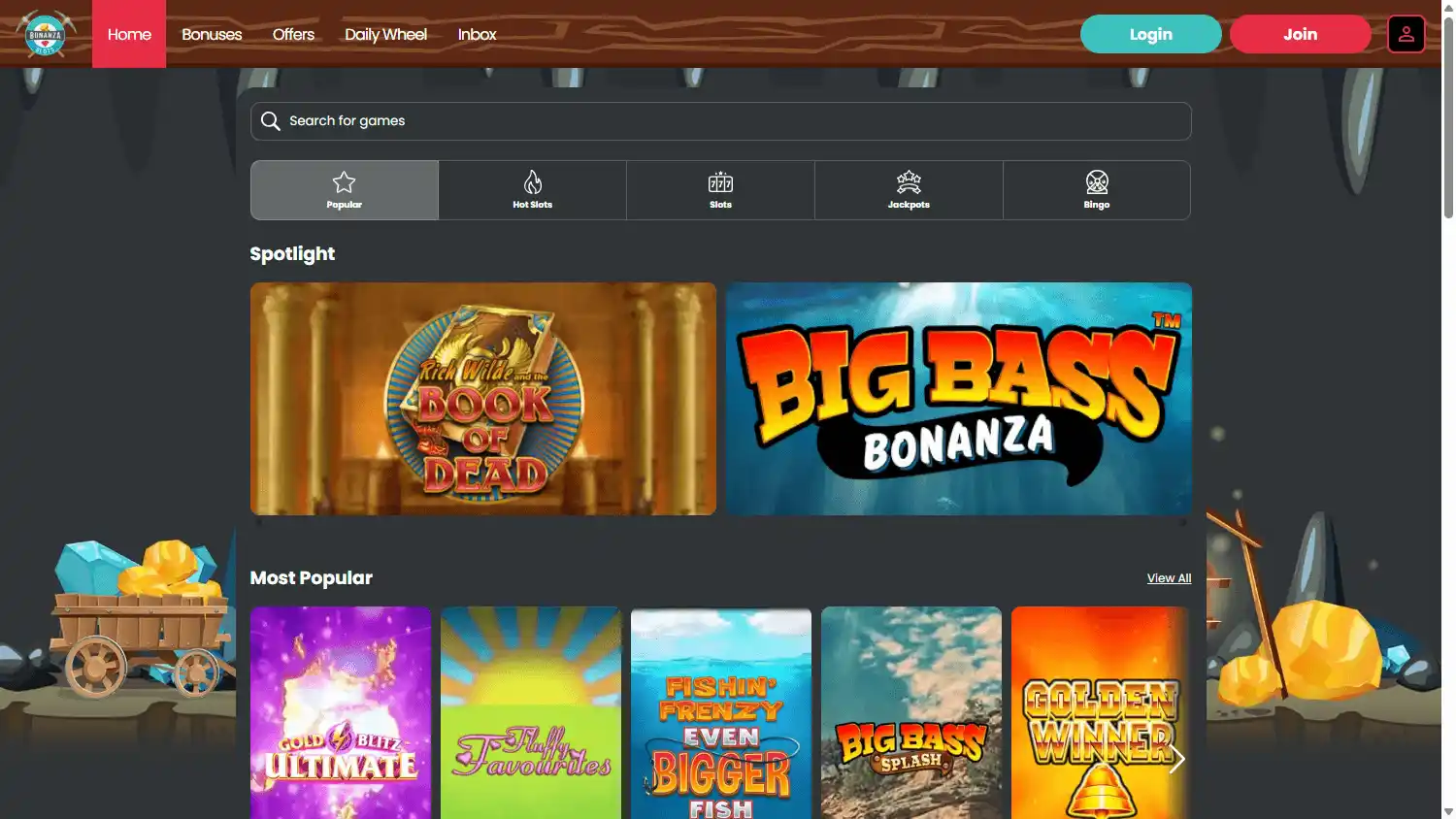 Bonanza Slots Casino screenshot 2